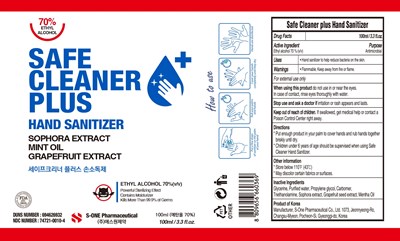 100ml Ndc: 74721-0010-4 Label (04 Safe Cleaner Plus 100ml Label)